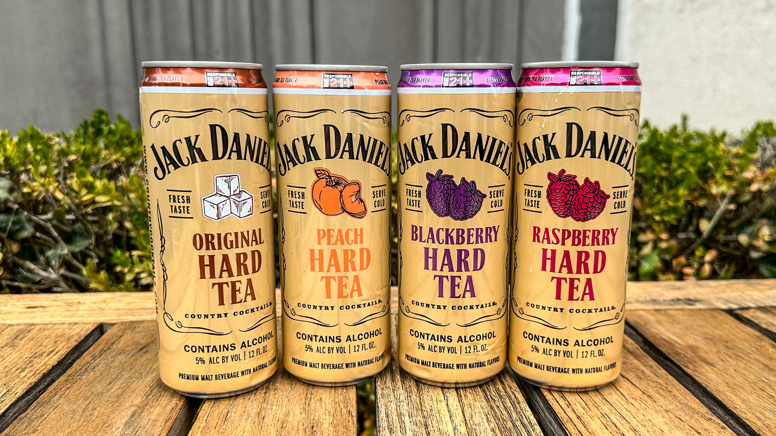Review The New Jack Daniel's Country Cocktails Hard Tea Lineup Is Easy