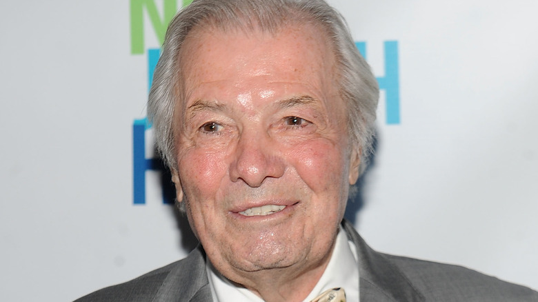 Jacques Pépin smiling for press