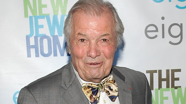 Jacques Pépin in printed bowtie