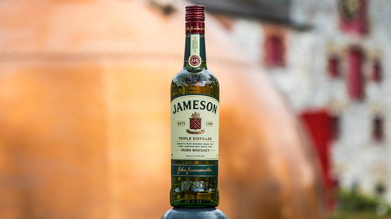 Bottle of Jameson at Midleton Distillery