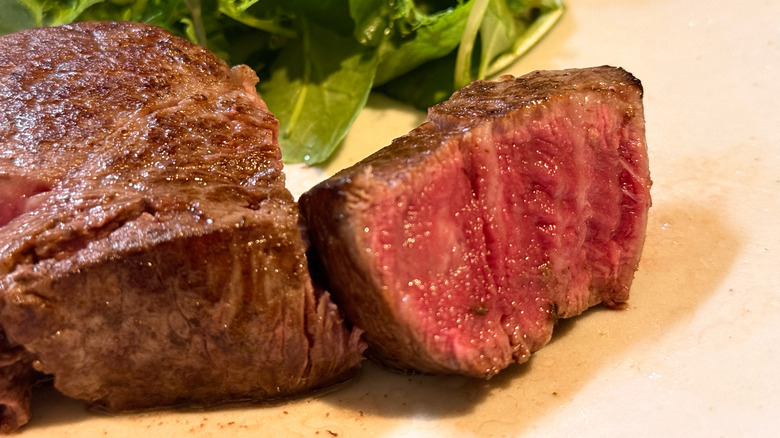 Premium Wagyu beef steak