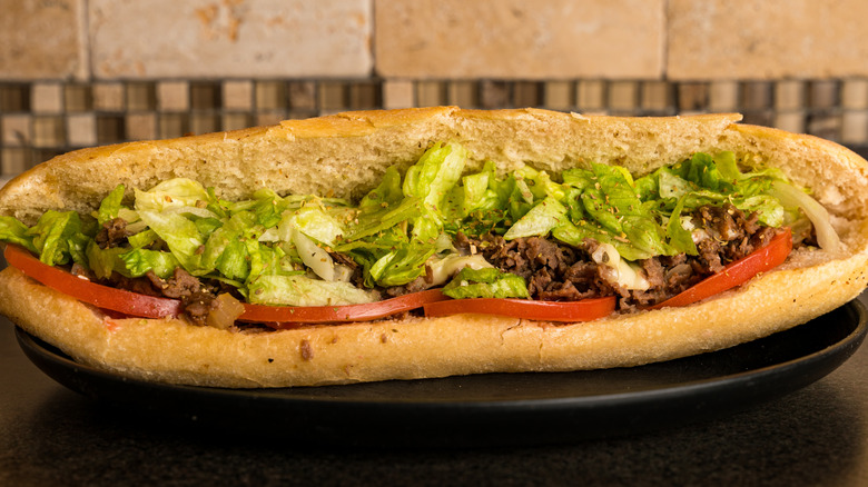 Classic Steak and Cheese Hoagie