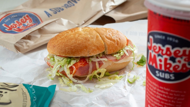 Jersey Mike's Original Italian sub combo meal