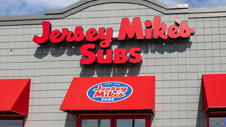 Jersey Mike's storefront during the daytime