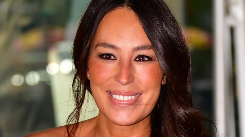 Closeup of Joanna Gaines smiling for a photo