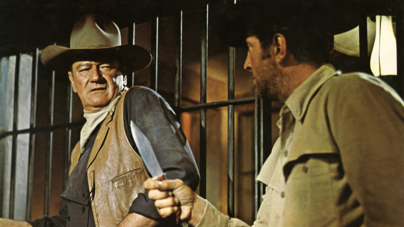 John Wayne Learned To Make Spaghetti From His Longtime Pal Dean Martin On The Set Of This 1965 Western Film