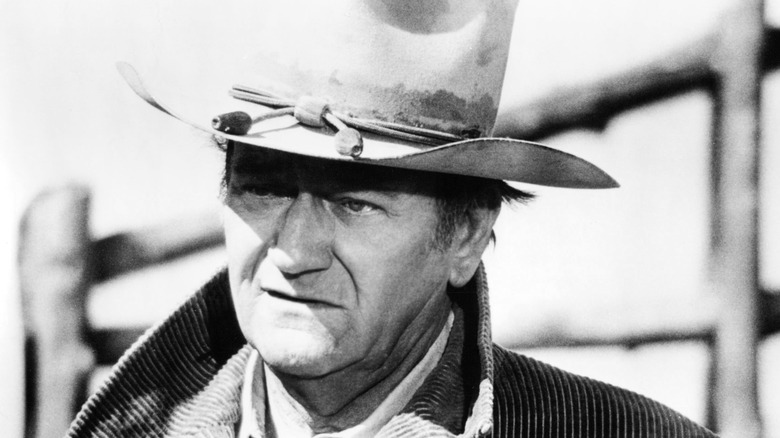 John Wayne in a cowboy hat