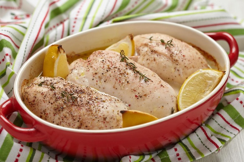 Baked Chicken in Parchment Paper - Bottom Left of the Mitten