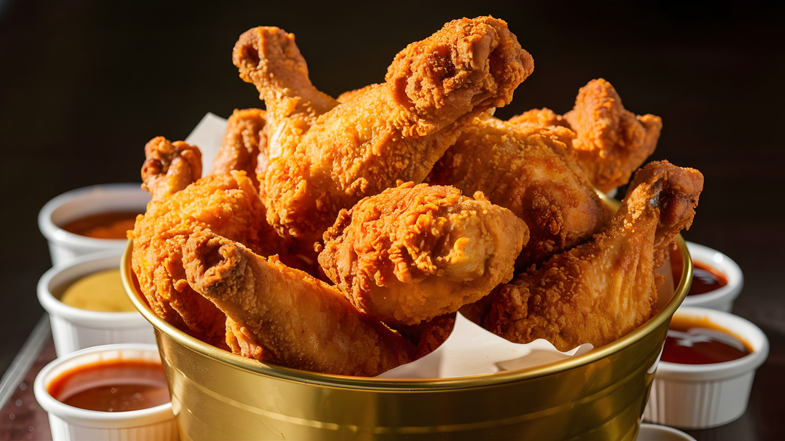 Just A Few Tablespoons Of This Pantry Staple Makes Fried Chicken Crispier