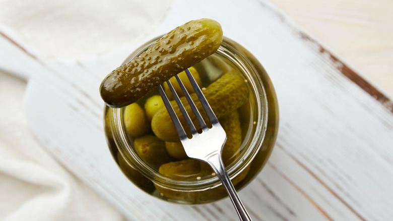 pickle on fork on top of jar