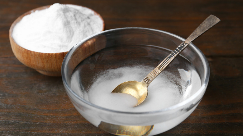 Baking soda and water