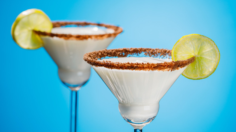 Two Key lime pie cocktails
