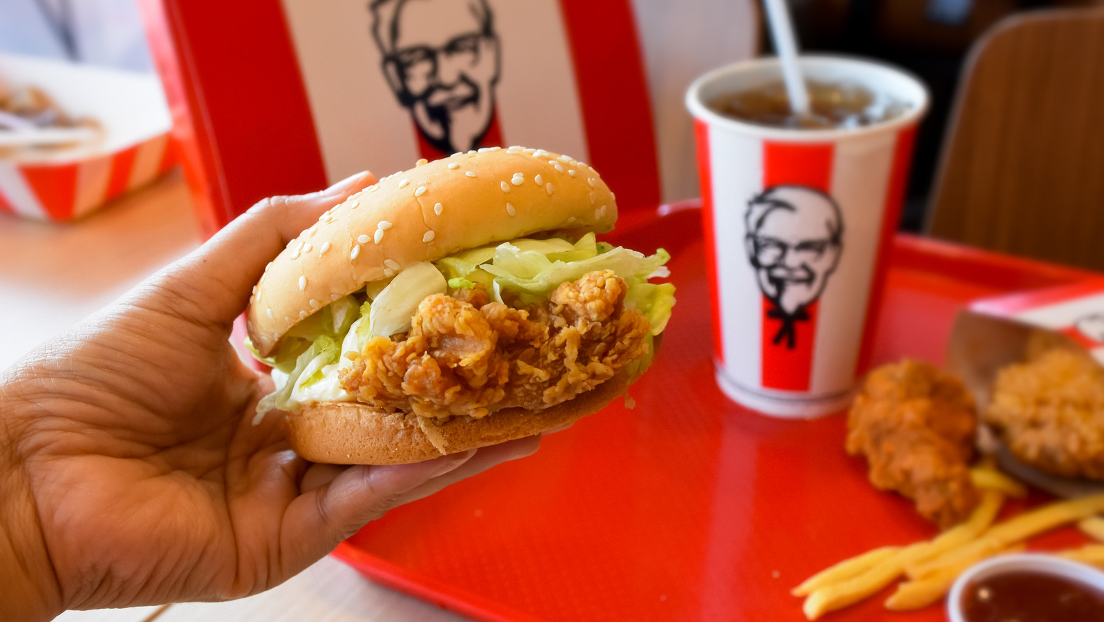 Kfc Chicken Sandwich Kfc Chicken Sandwich
