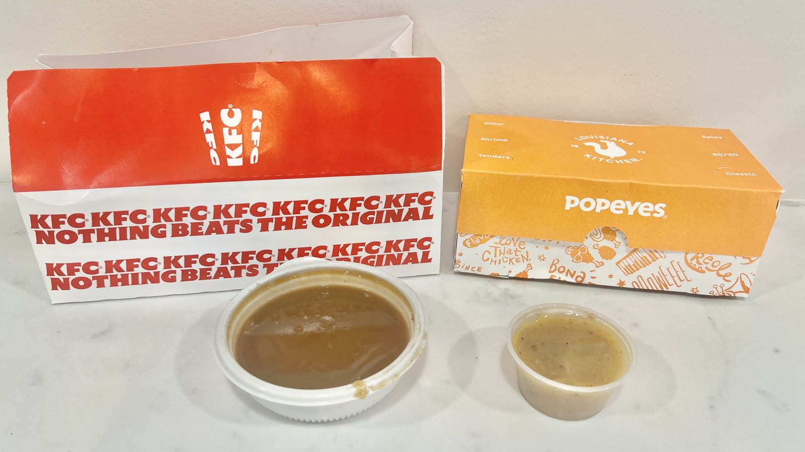 KFC Vs Popeyes: Who Has The Best Gravy For Fried Chicken And Mashed Potatoes?