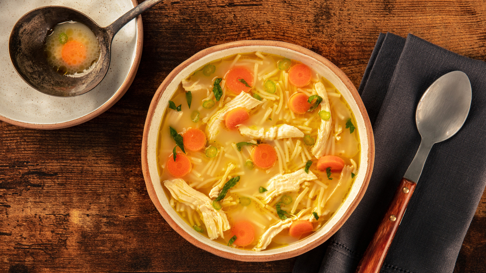 Kick Your Chicken Noodle Soup Up A Notch With One Classic Seasoning - Tasting Table