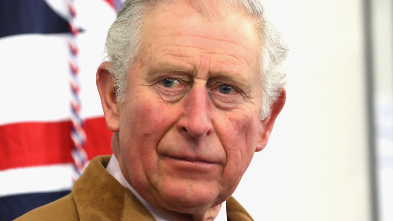 Prince Charles in closeup