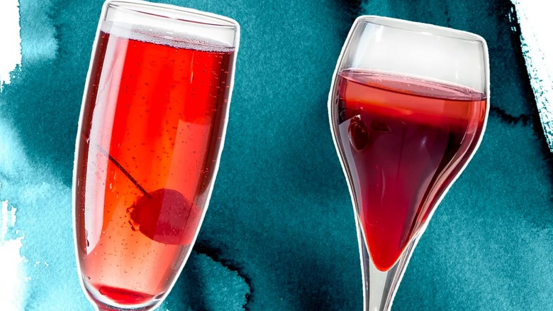 kir royale and imperial cocktails