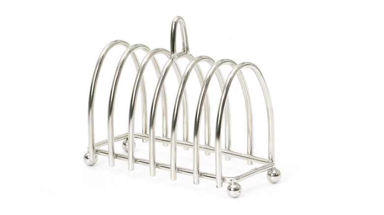 Stainless steel toast rack