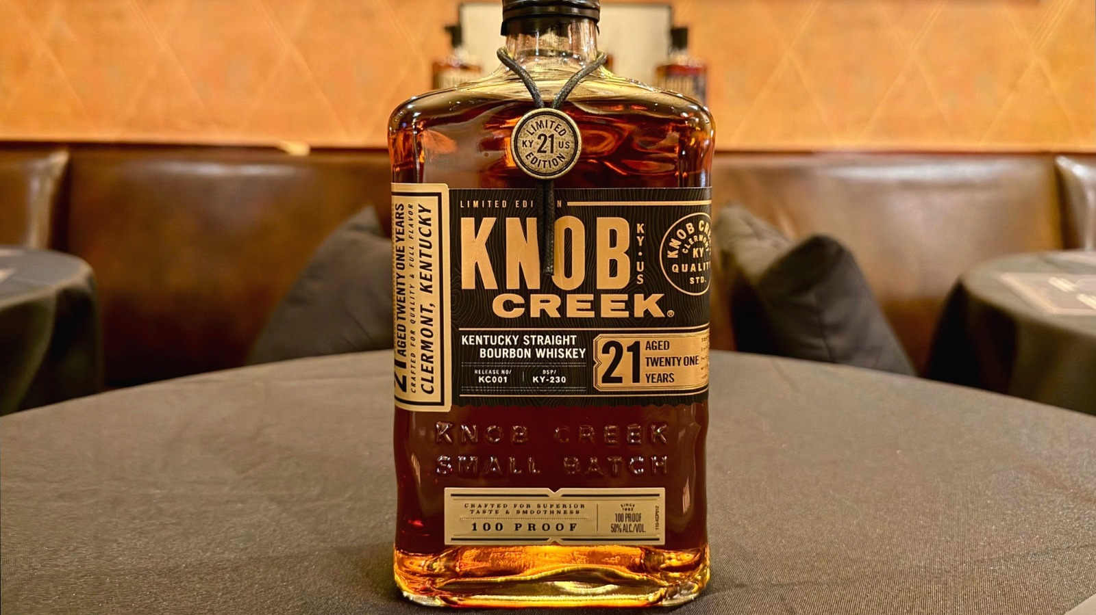 Review: Knob Creek's New 21 Year Bourbon Is Worth Every Year Of Its Aging - Tasting Table