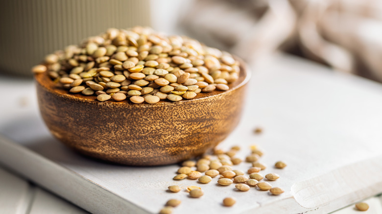 bowl of lentils