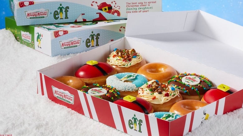 Krispy Kreme's "Elf" donut collection
