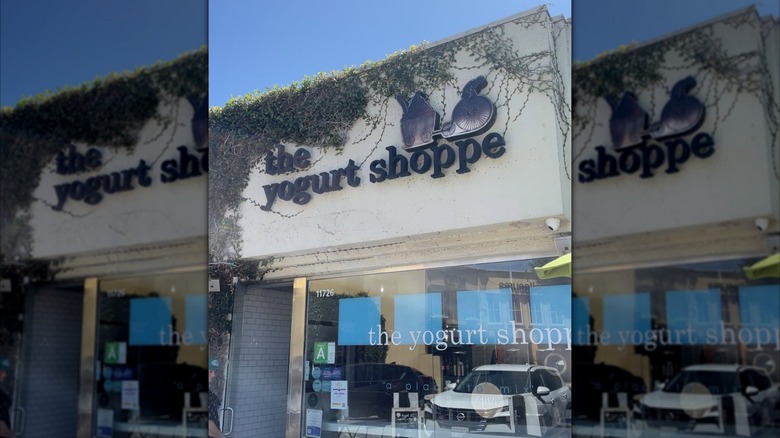 The Yogurt Shoppe storefront