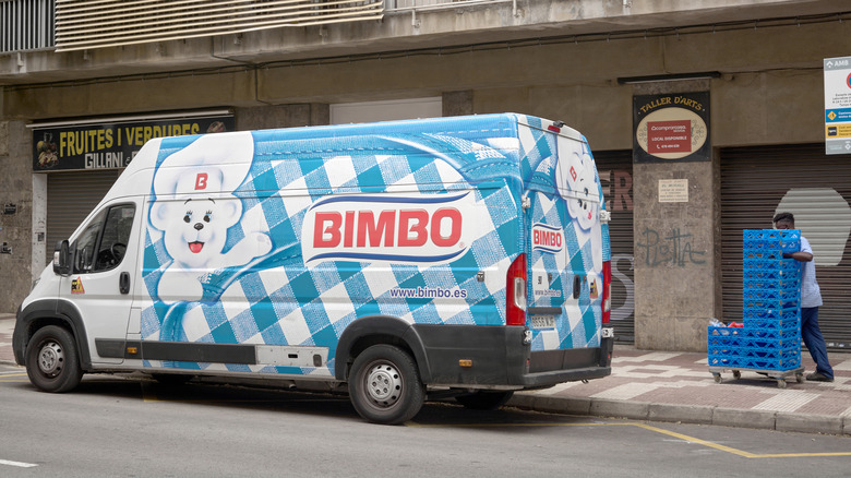 Bimbo Bakeries delivery truck