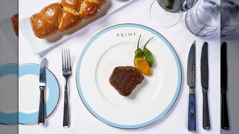 Filet Mignon at Prime Steakhouse