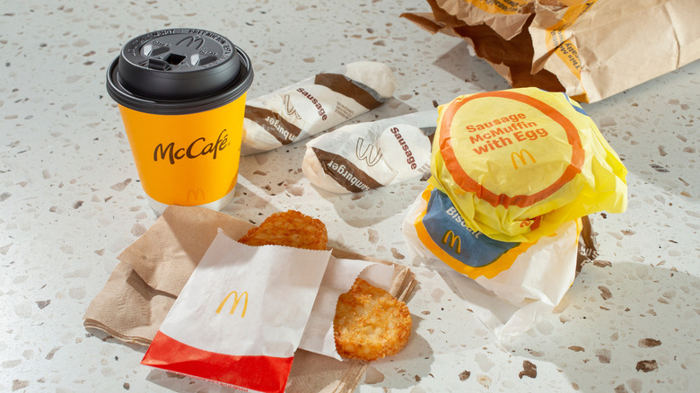 McDonald's breakfast meal