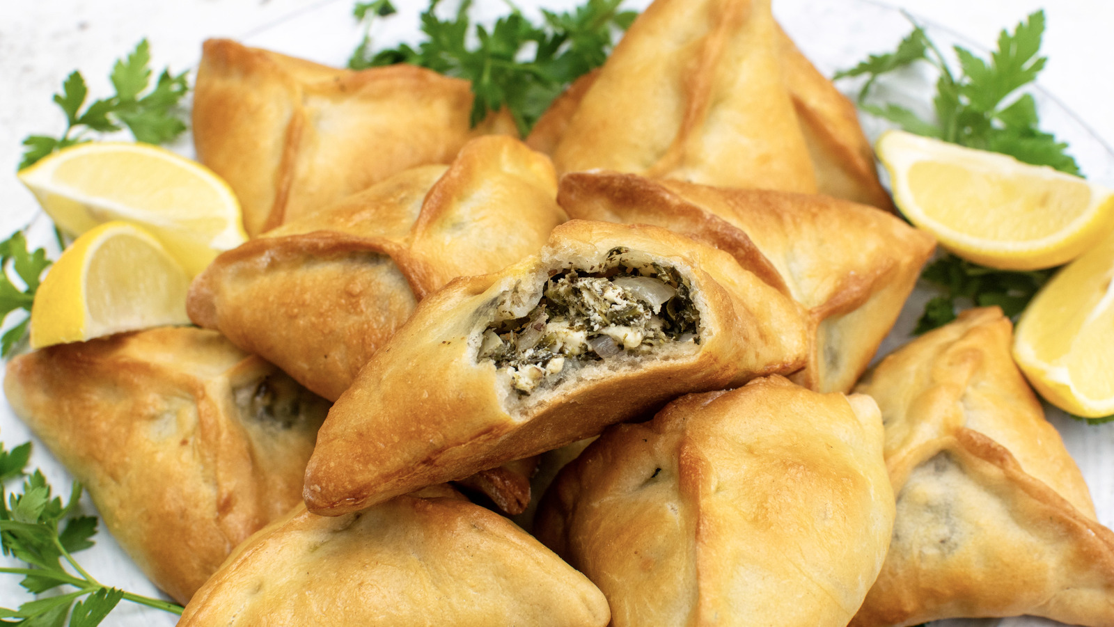 Lebanese Spinach Fatayer Recipe