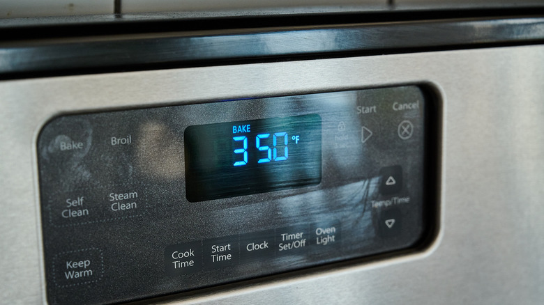 preheating oven to 350