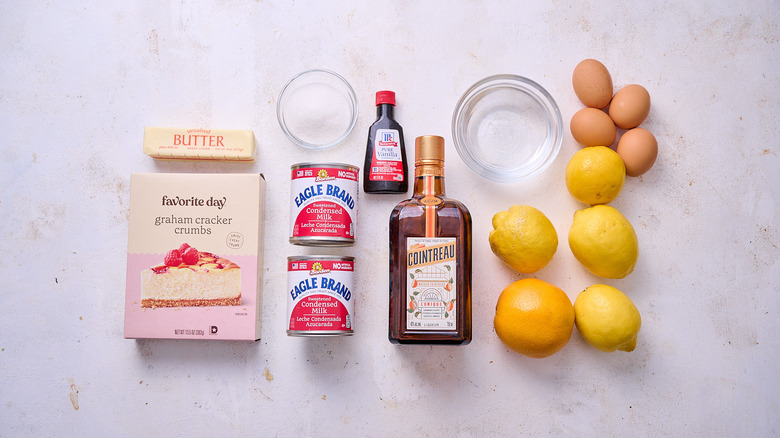 ingredients on a table