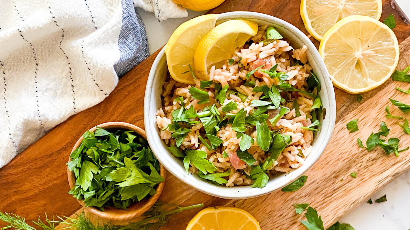 Lemon Rice Pilaf Recipe