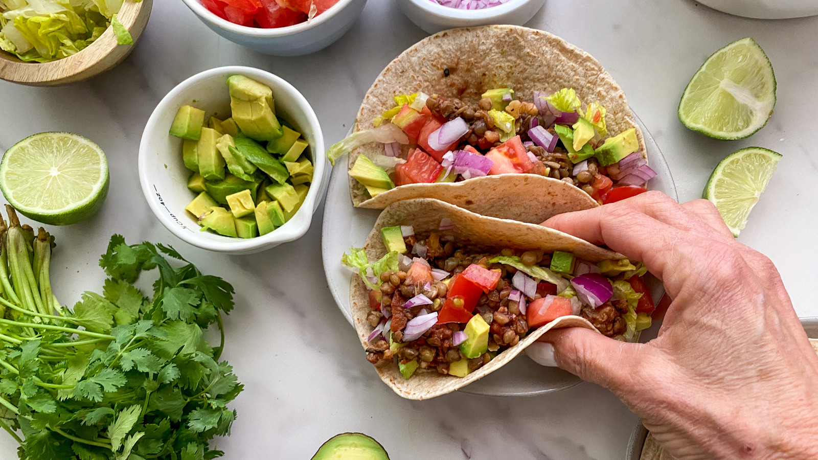 Lentil-Walnut Vegan Tacos Recipe