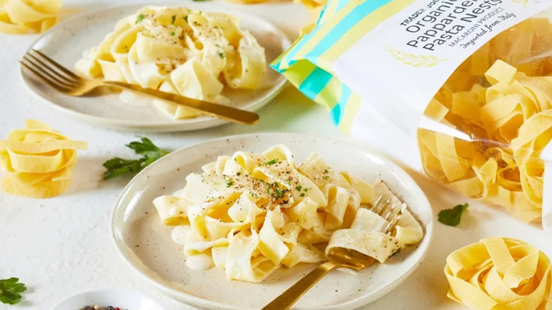 Trader Joe's Organic Pappardelle Pasta Nests