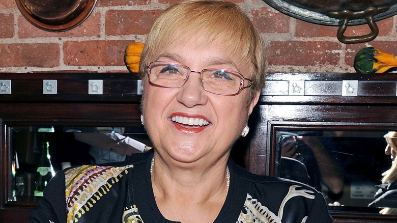 Lidia Bastianich smiling with glasses