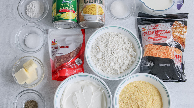 ingredients for cornbread cssserole