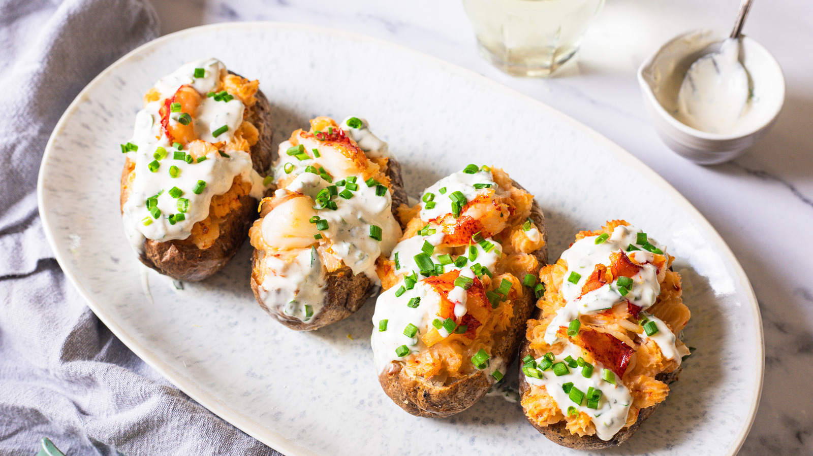 Lobster-Stuffed Baked Potato Recipe