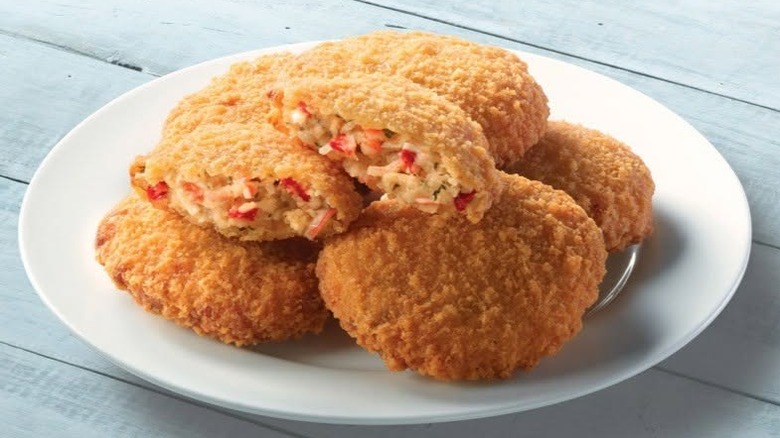 Crab cakes from Long John Silver's
