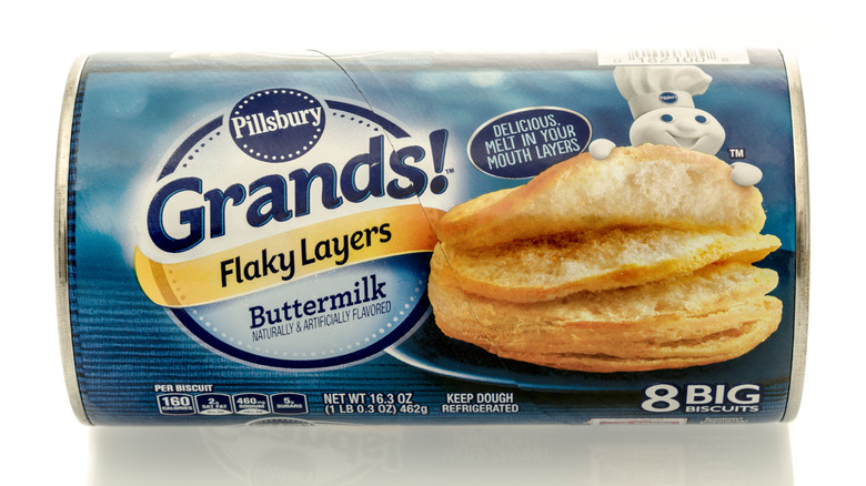 can of Pillsbury biscuits