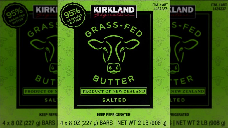 Costco Kirkland Signature Grass-Fed Butter
