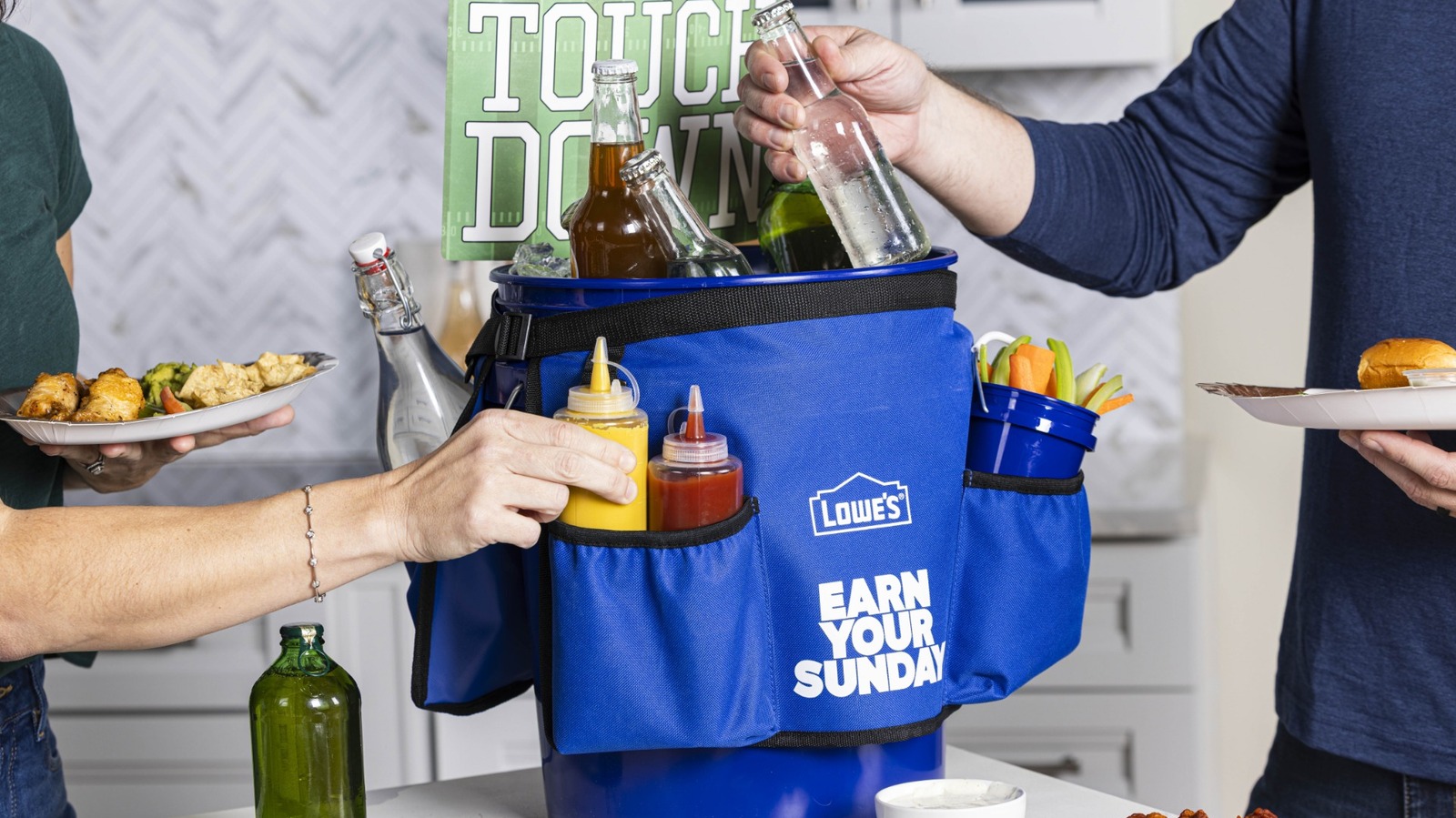 Lowe's New Belt Turns Your 5-Gallon Bucket Into The Super Bowl Snack MVP - Tasting Table