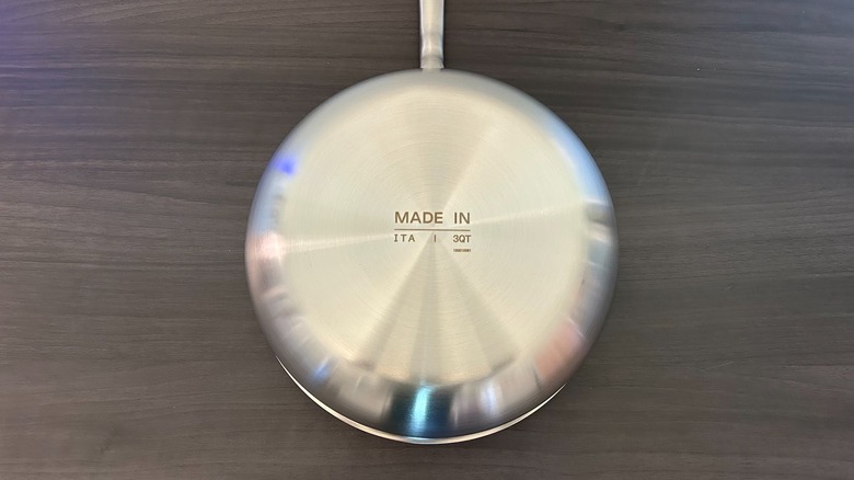 Back of a Made In 3-quart saucier