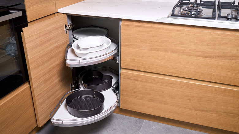 magic corner kitchen cabinet