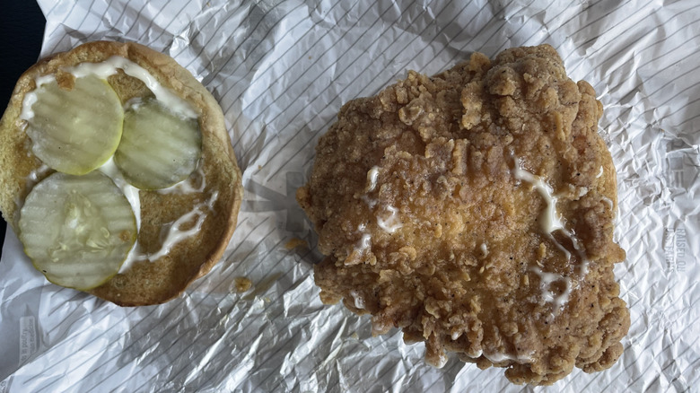 KFC fried chicken sandwich