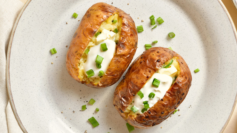 basic baked potatoes