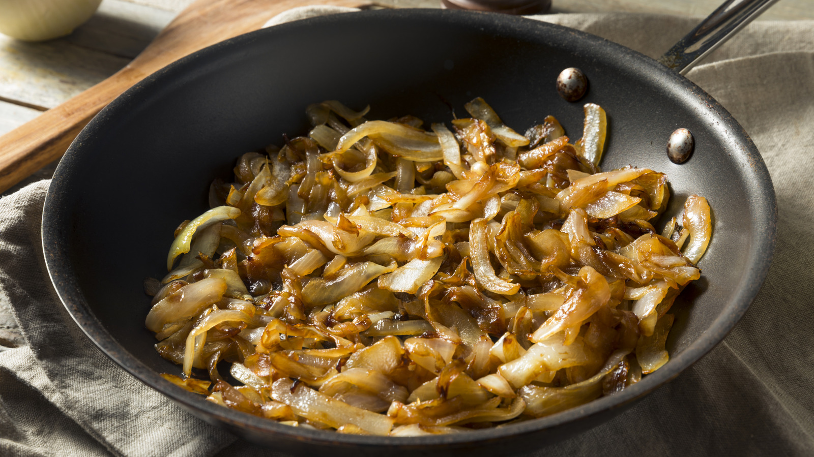 For Tastier Caramelized Onions, Use One Cup Of This (It's Not Sugar) - Tasting Table