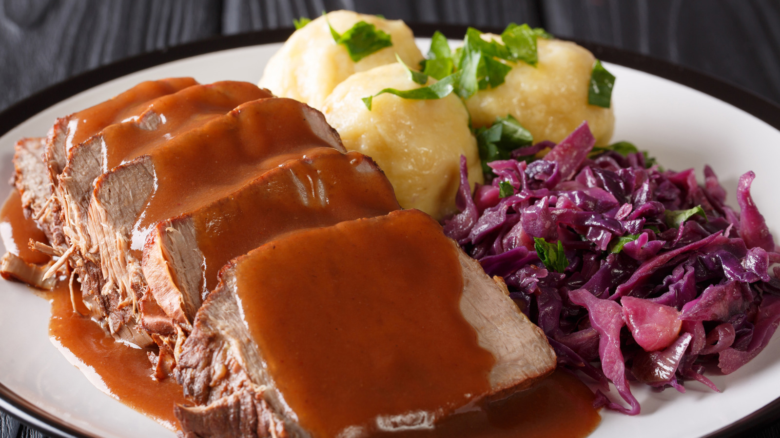 Make Comforting German Pot Roast Even Heartier With An Extra-Meaty Ingredient