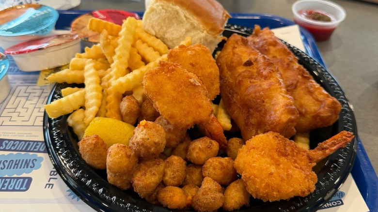 The fish dinner platter from Culver's