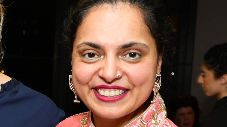Maneet Chauhan smiling at event
